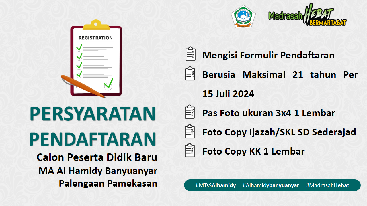 persyaratan