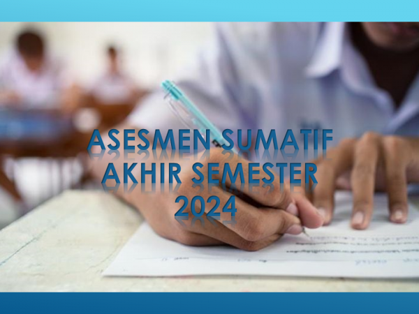 MA AL-HAMIDY Adakan Asesmen Sumatif Akhir Semester Genap (SAS) Tahun 2024.