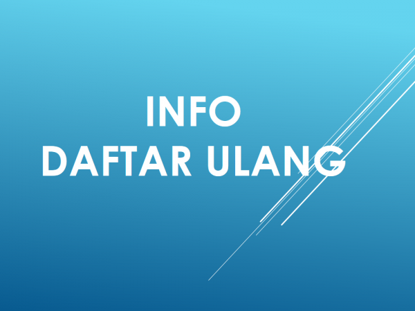Pengumuman Daftar Ulang
